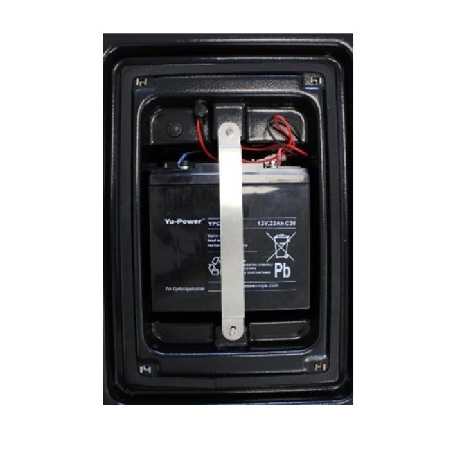 Panou LED de informare stradala - conexiune 4G – cu acumulatori 